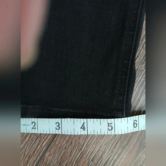 Old Navy black high rise skinny jeans women's size 18 - Picture 7 of 8